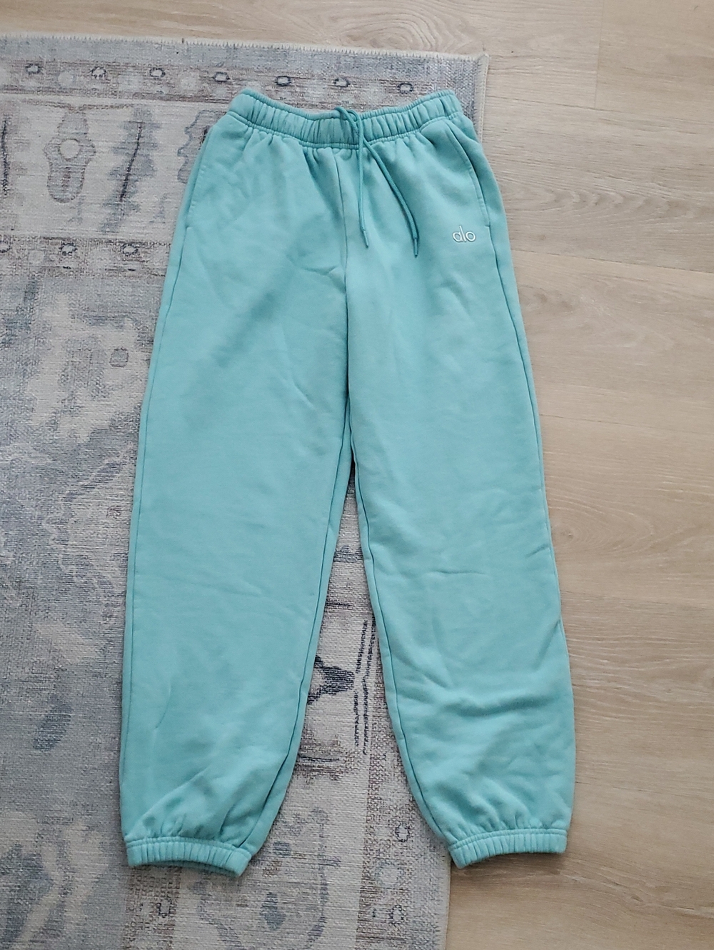 Alo Yoga Accolade Sweatpants Aqua Blue SzXS